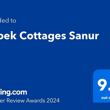 Bebek Cottages Sanur Zewnętrze zdjęcie